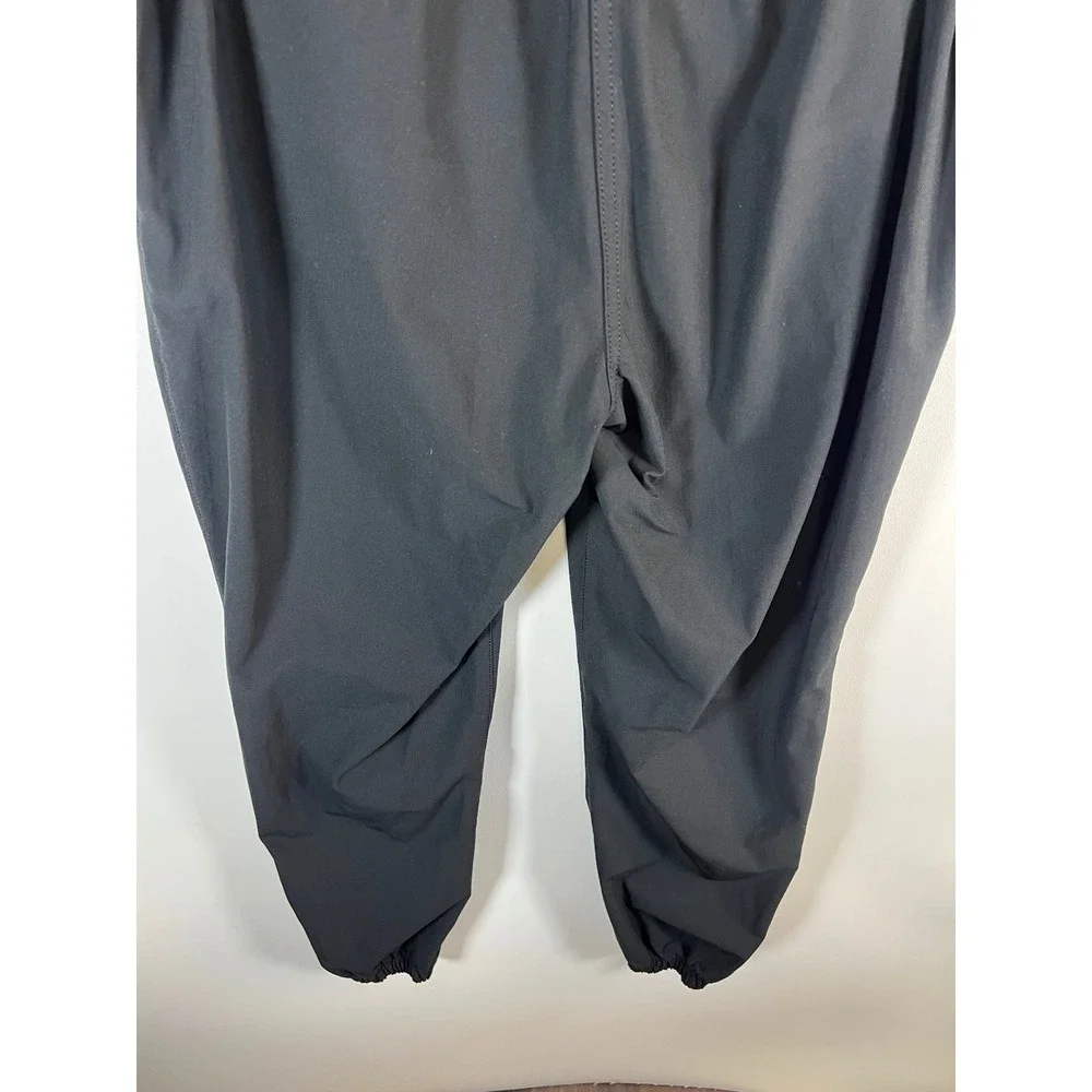 Lululemon Lab‎ Black Tapered Jogger Pants Size 29 Elastic Cuff Commuter Travel